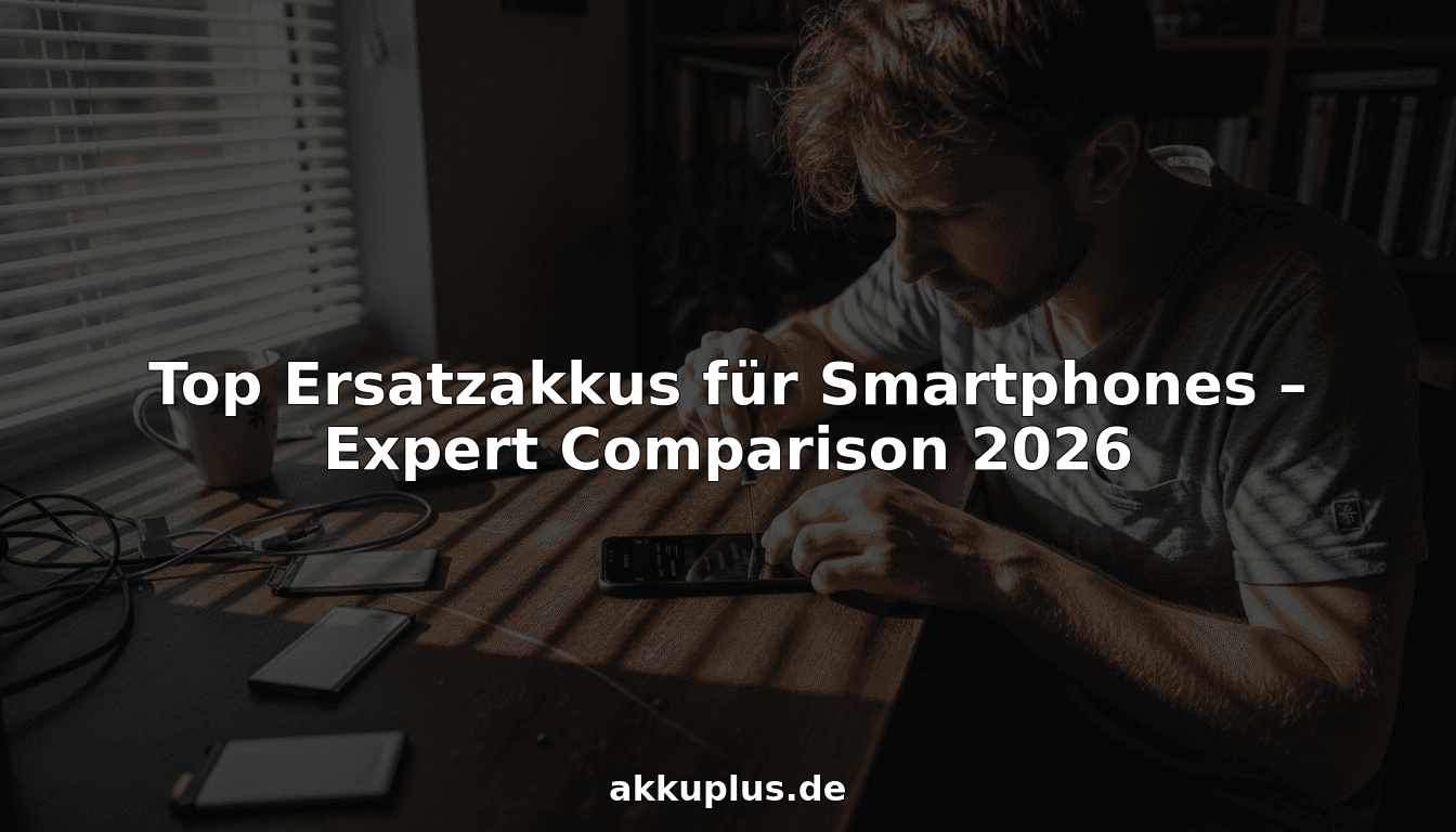 Top Ersatzakkus für Smartphones – Expert Comparison 2026