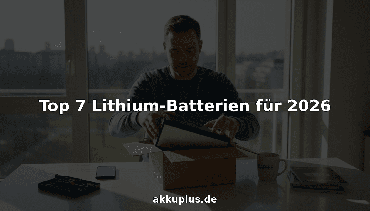 Top 7 Lithium-Batterien für 2026