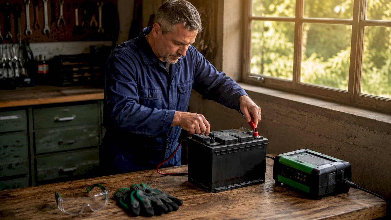 Batterie richtig laden: der Workflow für mehr Lebensdauer