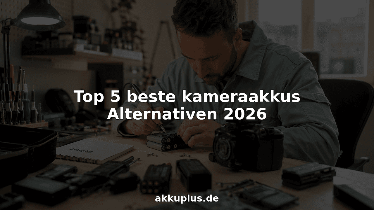 Top 5 beste kameraakkus Alternativen 2026
