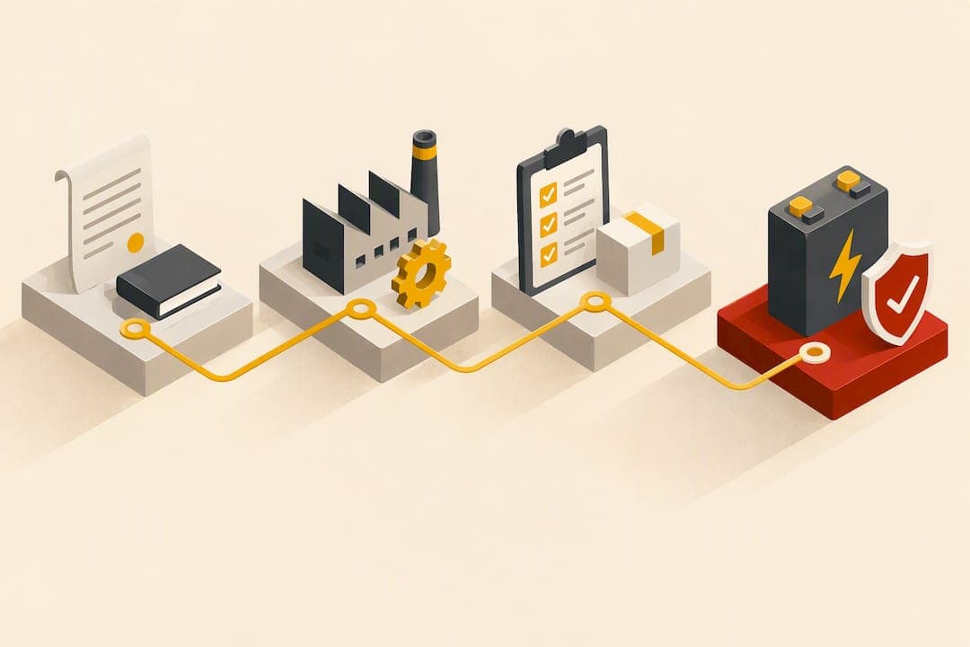 EU Battery Regulation: 4 Steps Manufacturers Must Start This Quarter