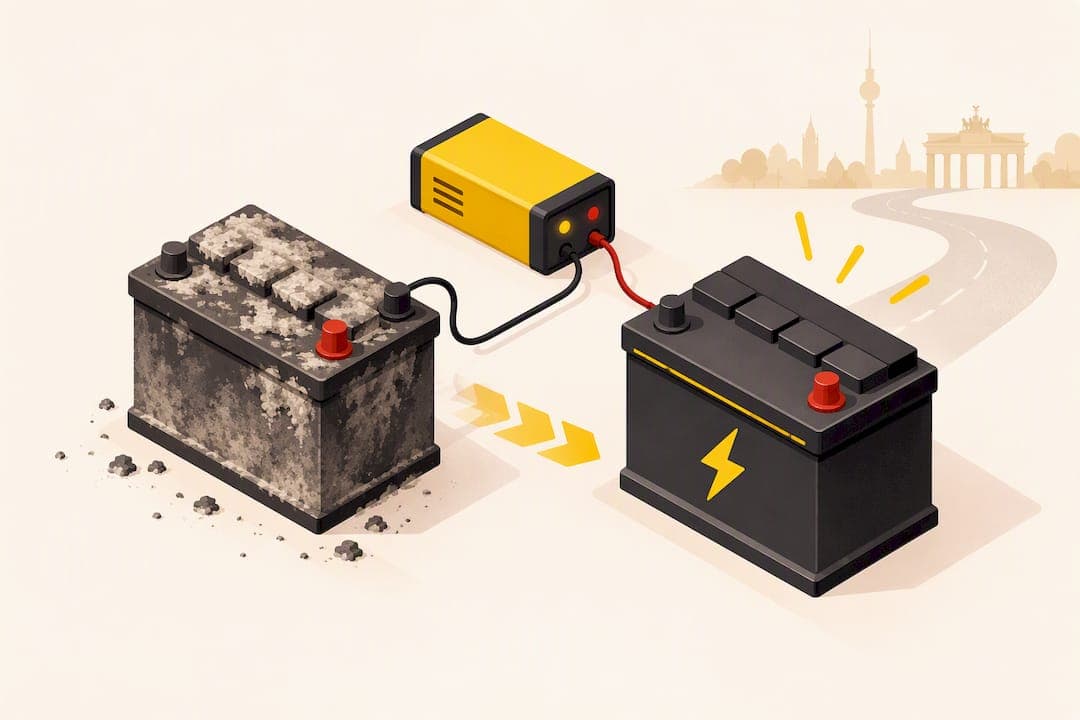 60% to 90% Lab Gains: Battery Desulfation for German Drivers