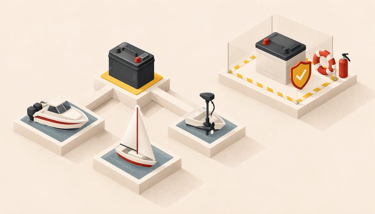 Best Marine Battery: Match the Job, Then Check Lithium Safety