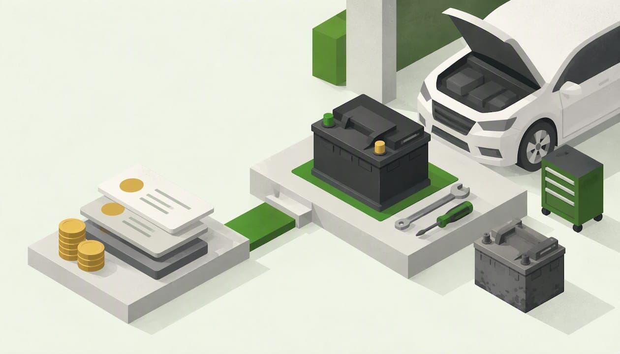 Was kostet eine neue Autobatterie? Preise und Einbau 2026