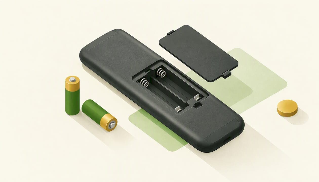 Batteriewechsel bei Fernbedienungen: So geht es richtig
