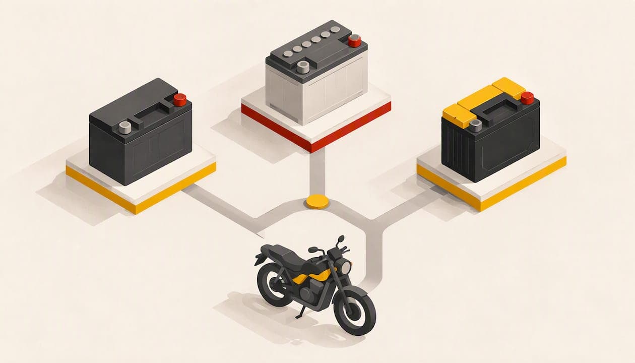 Best Motorcycle Battery: AGM, Gel or Lithium for Your Bike