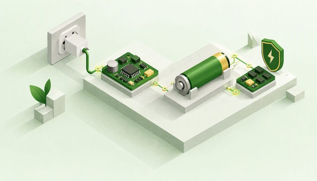 Li-Ion-Akku laden: Schaltplan, Bauteile und Ladeverfahren