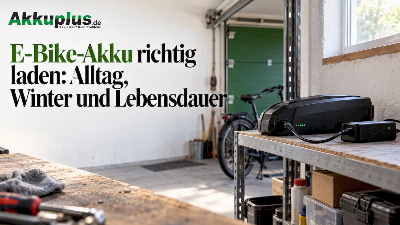 E-Bike-Akku richtig laden: Alltag, Winter und Lebensdauer